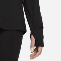 Nike Element жіноча 1/2-Zip Running Top (великі розміри) колір чорний