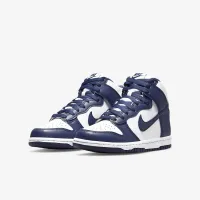 Nike Dunk High Big детские Кроссовки цвет белый