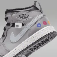 Nike Jordan 1 Mid Wings Little Kids' Кросівки Grey