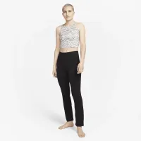 Nike Yoga Dri-FIT Luxe женская Tank Top цвет коричневый
