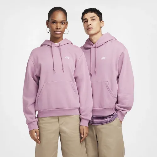 Nike SB Fleece Pullover Skate Толстовка з капюшоном колір фіолетовий