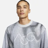 Nike ACG мужские Allover Print Long-Sleeve футболка цвет серый