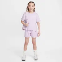 Nike Sportswear Girls' Woven Cargo шорти колір фіолетовий