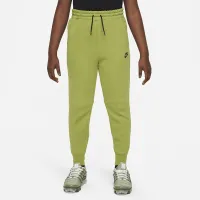 Nike Sportswear Tech Fleece Big дитячі (Girls') Joggers (Extended Size) колір зелений