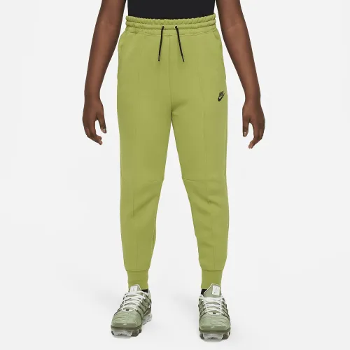 Nike Sportswear Tech Fleece Big дитячі (Girls') Joggers (Extended Size) колір зелений