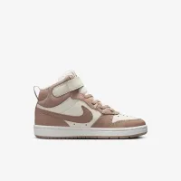 Nike Court Borough Mid 2 Little дитячі Кросівки колір коричневий