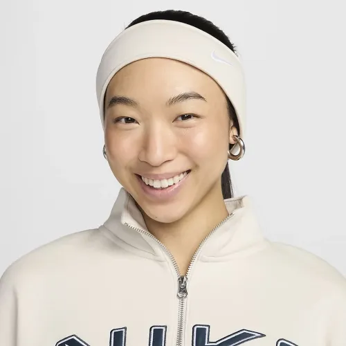 Nike Phoenix Fleece женская повязка на голову цвет коричневый