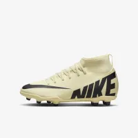 Nike Jr. Mercurial Superfly 9 Club Little/Big дитячі Multi-Ground High-Top футбольні бутси Yellow