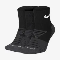 Nike Everyday Max Cushioned тренировочные Ankle носки (3 пары) цвет черный