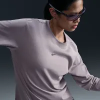 Nike Sportswear женская Loose Long-Sleeve футболка цвет серый