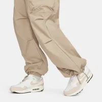 Nike Sportswear женская С высокой Талией Loose Woven Cargo Pants цвет коричневый