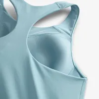 Nike Swoosh жіноча Medium-Support Padded Sports Bra Tank (великі розміри) блакитний
