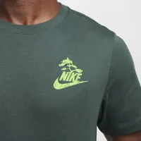 Nike Sportswear Club футболка цвет зеленый