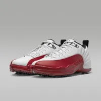 Nike Air Jordan 12 Low для гольфа Кроссовки цвет белый