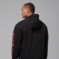 Nike Jordan Sport Crossover мужские Dri-FIT Fleece Graphic Pullover Толстовка с капюшоном цвет черный