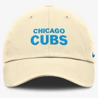 Chicago Cubs Club мужские Nike MLB Adjustable Hat цвет белый