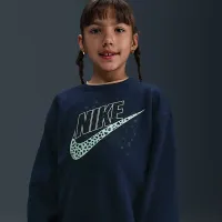 Nike Wild Warmth Little детские Crew Top and лосины набор цвет зеленый