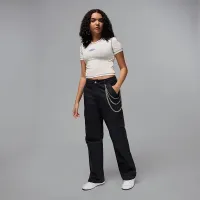 Nike Jordan Rare Air женская Cropped Short-Sleeve футболка цвет белый
