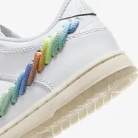 Nike Dunk Low SE Little дитячі Кросівки колір білий
