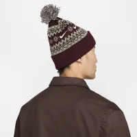 Nike Peak Fair Isle Beanie цвет красный