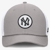 New York Yankees Cooperstown Rise мужские Nike Dri-FIT MLB Trucker Adjustable Hat цвет серый
