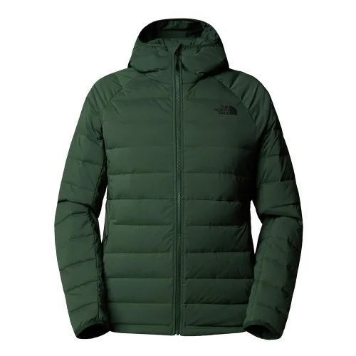 Куртка The North Face Belleview Stretch Hooded Down Куртка 0A7UJEI0P1 - зелена