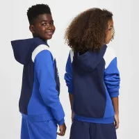 Nike Air Big дитячі Pullover Толстовка з капюшоном блакитний