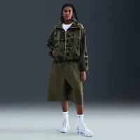 Nike Sportswear женская High-Pile Fleece Куртка цвет зеленый