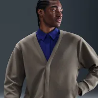 Nike 24.7 ImpossiblySoft чоловічі Cardigan колір сірий