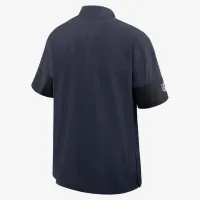 Chicago Bears Sideline Coach чоловічі Nike NFL 1/2-Zip Short-Sleeve Куртка блакитний