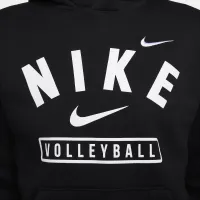 Nike женская волейбольные Pullover Толстовка с капюшоном цвет черный