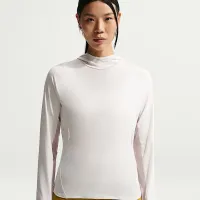 Nike ACG женская UV-Resistant Hooded Trail Running Mid-Layer Top цвет серый