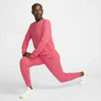 Nike Dri-FIT One женская Crew-Neck French Terry свитшот Pink