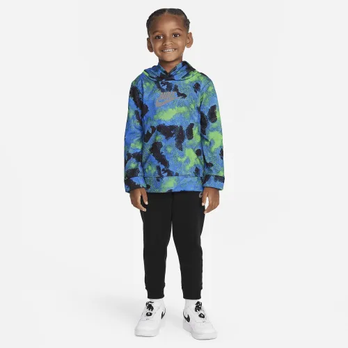 Nike Toddler Толстовка з капюшоном and Pants комплект колір чорний
