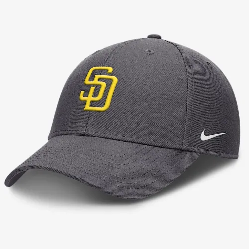 San Diego PaКостюм Club мужские Nike Dri-FIT MLB Adjustable Hat цвет серый