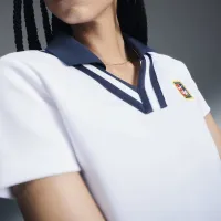 Nike Women by YOON женская Short-Sleeve Polo цвет белый