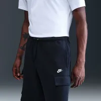 Nike Club мужские Fleece Cargo шорты синий