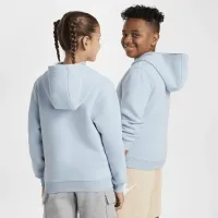 Nike Sportswear Club Fleece Big детские Толстовка с капюшоном синий