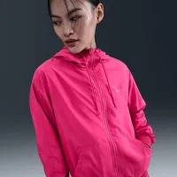 Nike Sportswear Classic Wovens жіноча Loose UV Hooded Куртка Pink
