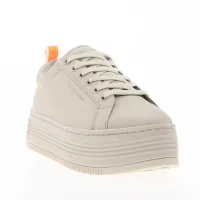 Кросівки Calvin Klein Bold Flatform Low Laceup YW0YW01309-0GI - Бежевий