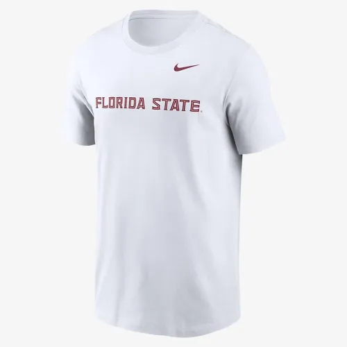 Florida State Seminoles Primetime Wordmark чоловічі Nike College футболка колір білий