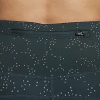 Nike Fast жіноча Mid-Rise 7/8 Printed лосіни з кишенямиколір зелений