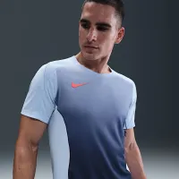 Nike Strike+ мужские Dri-FIT Short-Sleeve Soccer Top синий