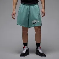 Nike Jordan MVP мужские French Terry шорты цвет зеленый