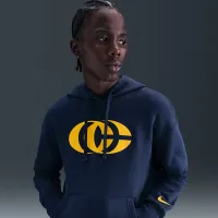 Caitlin Clark Nike баскетбольні Phoenix Fleece Pullover Толстовка з капюшоном блакитний