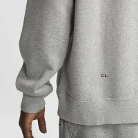 Nike NOCTA чоловічі Fleece CS Crew колір сірий