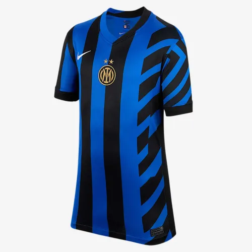 Inter Milan 2024/25 Stadium Home Big детские Nike Dri-FIT Soccer Replica Jersey синий