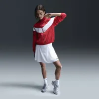 Nike Windrunner жіноча Loose UV Woven Full-Zip Куртка колір червоний