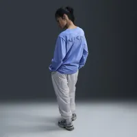 Nike Sportswear женская Loose Long-Sleeve футболка синий