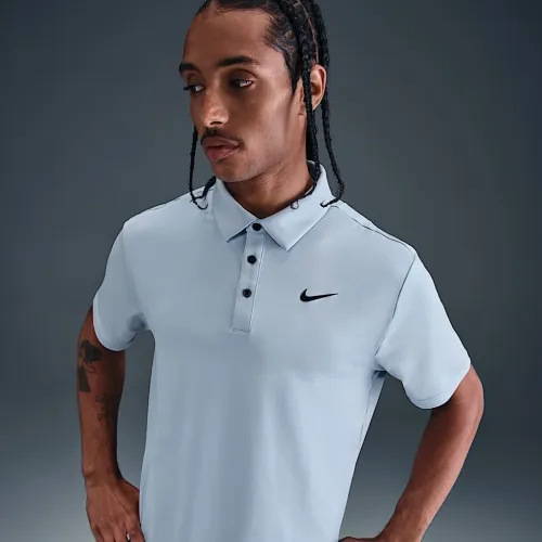 Nike Tour чоловічі Dri-FIT Solid для гольфу Polo блакитний